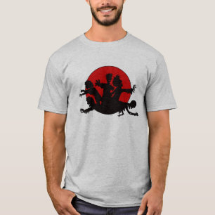 Zombie-Horden-Silhouette T-Shirt