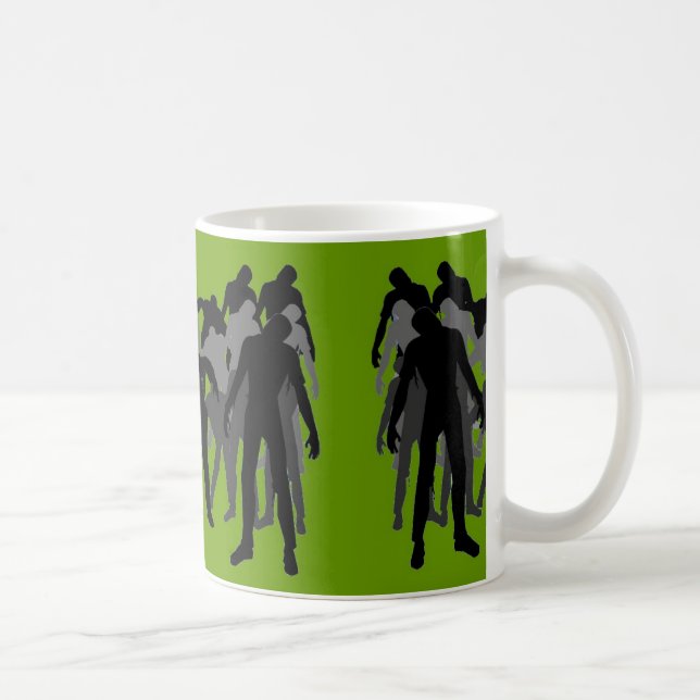 Zombie-Horden-Tasse Tasse (Rechts)
