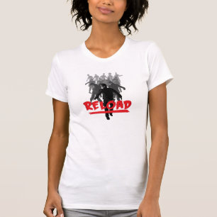 Zombie-Horden-Umladen - Frauen-Shirt T-Shirt