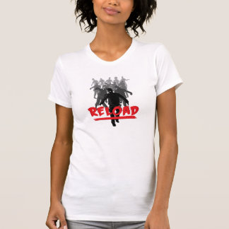 Zombie-Horden-Umladen - Frauen-Shirt T-Shirt