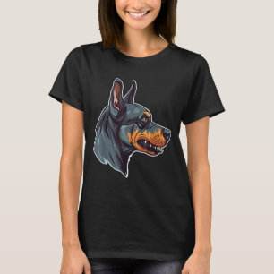 Zombie-Hund-Design Lustiger Halloween 1 T-Shirt