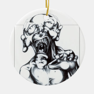 Zombie-Hunger Keramik Ornament