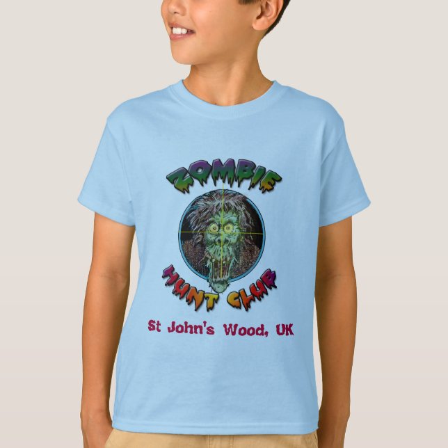 Zombie-Hunne-Verein T-Shirt (Vorderseite)