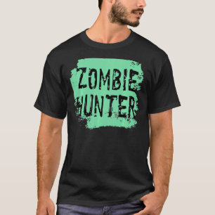 Zombie Hunter Halloween Jagd Niedliche Outfit T-Shirt