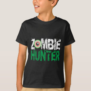 Zombie Hunter Halloween-Shirt Niedlich mit einem A T-Shirt