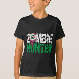 Zombie Hunter Halloween-Shirt Niedlich mit einem A T-Shirt
