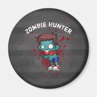 Zombie Hunter mit Spritzer Creepy Cool