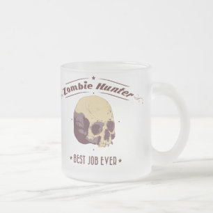 Zombie Hunter Mug Mattglastasse