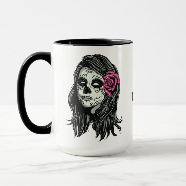 Zombie individuelle Name Tasse (Links)