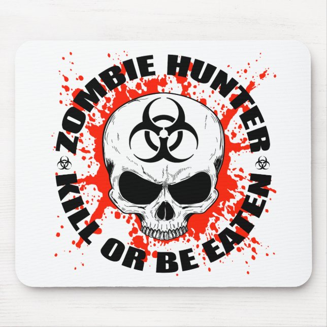 Zombie-Jäger 3 Mousepad (Vorne)