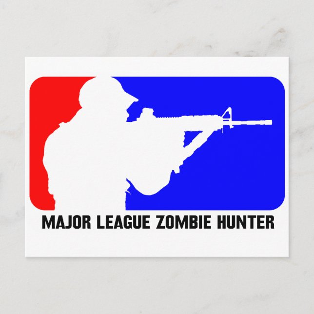 Zombie-Jäger 3 Postkarte (Vorderseite)