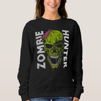 Zombie-Jäger-Halloween-Kleidung Halloween 1 Sweatshirt