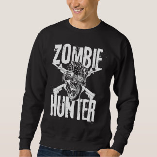 Zombie-Jäger Halloween-Kostümidee Sweatshirt