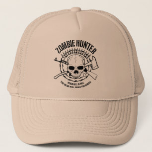 Zombie-Jäger-Hut Truckerkappe