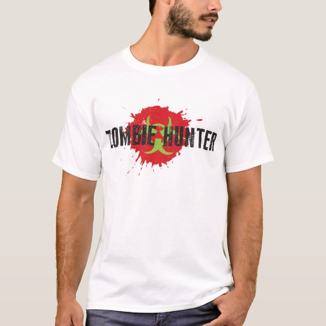 ZOMBIE-JÄGER T-Shirt (Vorderseite)