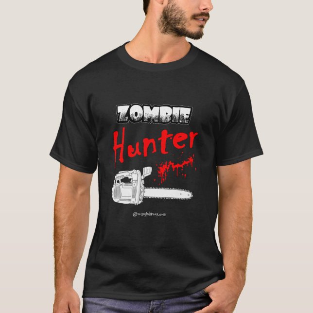 ZOMBIE-JÄGER-T - SHIRT (Vorderseite)