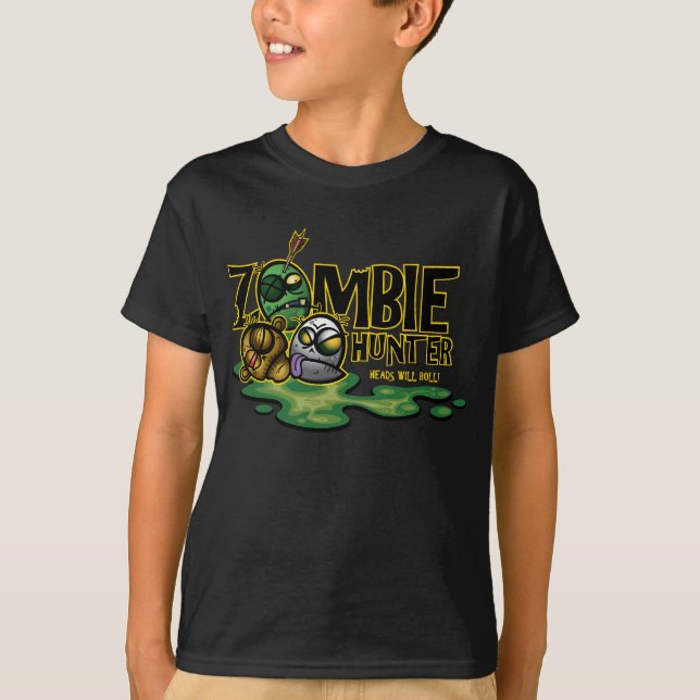 Zombie-Jäger-T-Shirt T-Shirt (Vorderseite)