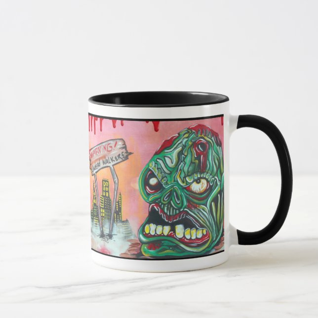 Zombie-Jäger Tasse (Rechts)