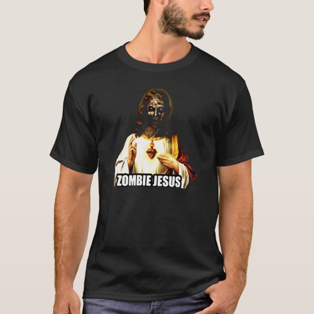 Zombie Jesus atheistisch Ostern T-Shirt (Vorderseite)
