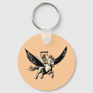 Zombie Jesus Rides Again Schlüsselanhänger