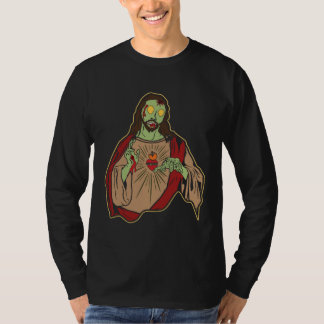 Zombie Jesus Risen Easter Sunday Religous Christ J T-Shirt