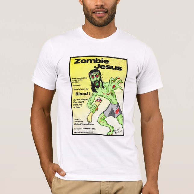 Zombie Jesus T-Shirt (Vorderseite)