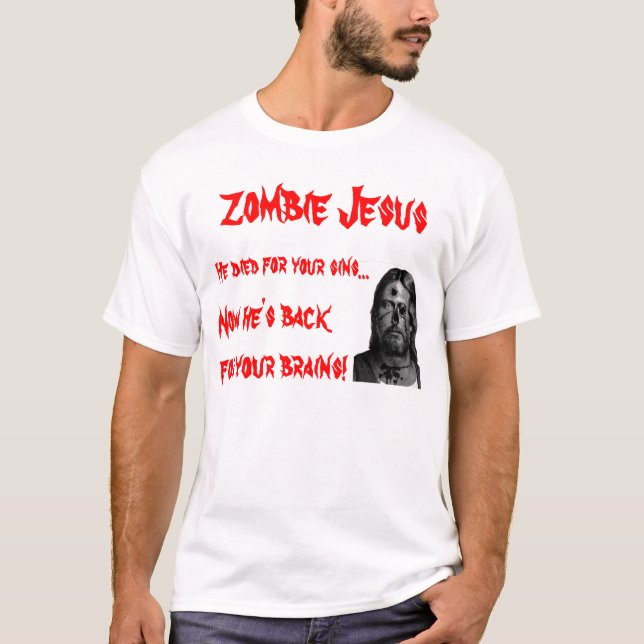 Zombie Jesus T-Shirt (Vorderseite)