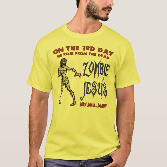 Zombie Jesus T-Shirt (Vorderseite)