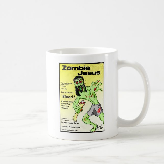 Zombie-Jesus-Tasse Tasse (Rechts)