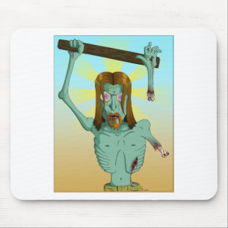 Zombie-Jesus-Tinte Mousepad