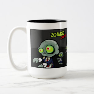Zombie-Jim-Tasse Zweifarbige Tasse