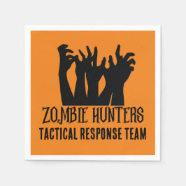 Zombie Junters Tactical Response Team Serviette