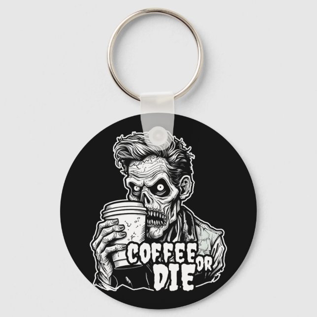 Zombie-Kaffee oder die Schlüsselanhänger (Vorderseite)