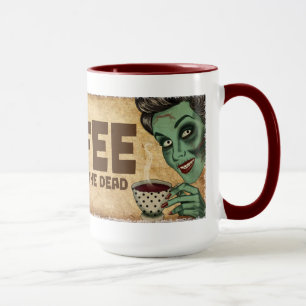 Zombie-Kaffee-Tasse Tasse
