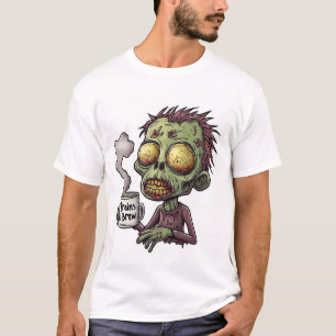 Zombie-Kaffezeit T-Shirt