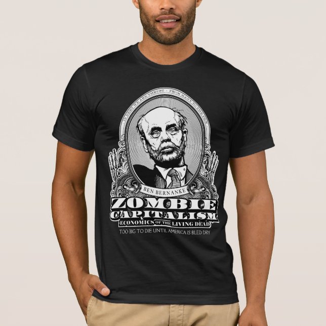 Zombie-Kapitalismus-Shirt T-Shirt (Vorderseite)