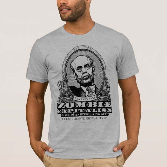 Zombie-Kapitalismus-Shirt T-Shirt (Vorderseite)