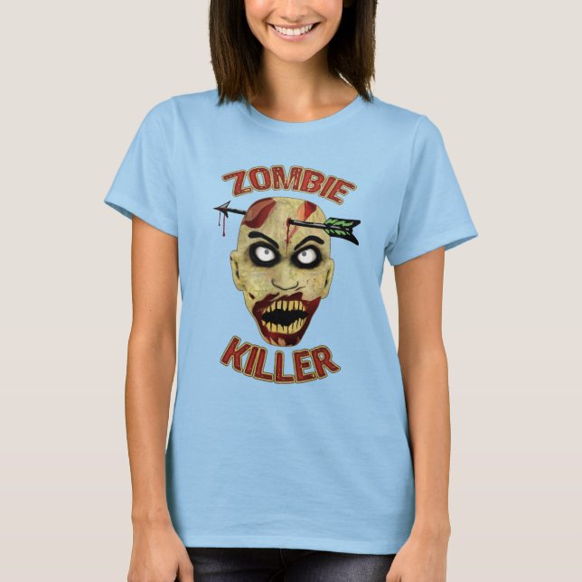Zombie Killer Crossbow T-Shirt (Vorderseite)