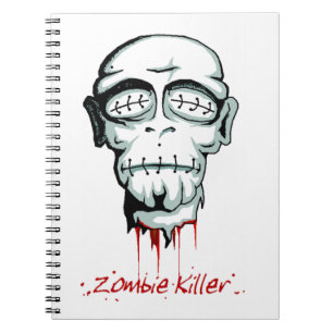 Zombie Killer-Notebook Notizblock