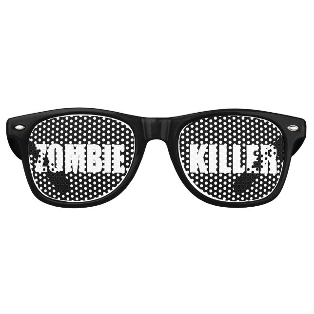 ZOMBIE KILLER Sonnenbrille (Vorderseite)