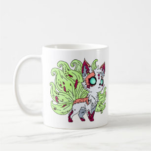 Zombie Kitsune Kaffeetasse