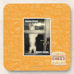 Zombie Kitteh Getränkeuntersetzer