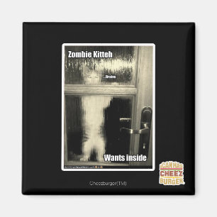 Zombie Kitteh Magnet