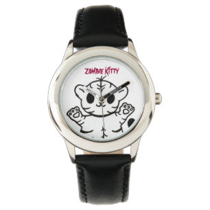 Zombie Kitty Armbanduhr