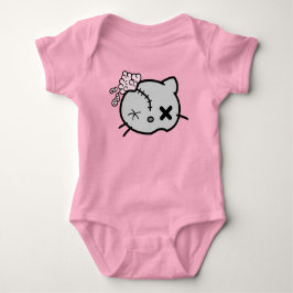 Zombie Kitty Baby Strampler