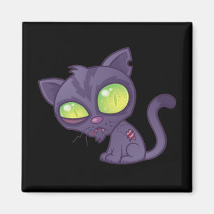 Zombie Kitty Magnet