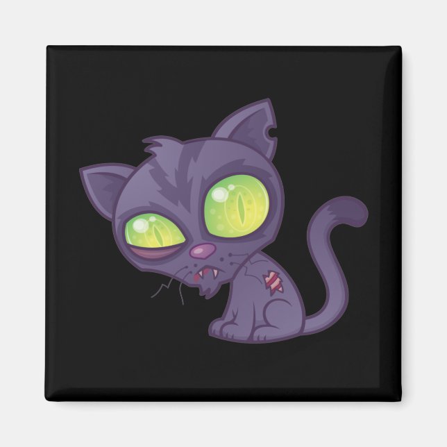 Zombie Kitty Magnet (Vorne)