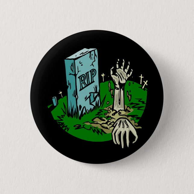 Zombie-Knöpfe Button (Vorderseite)