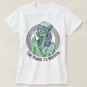 Zombie Krankenschwester T - Shirt