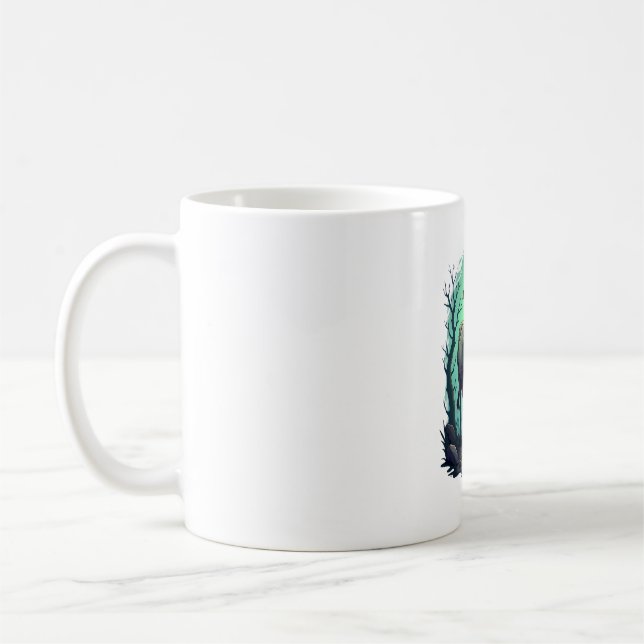 Zombie-Kuh-Apokalypse Kaffeetasse (Links)